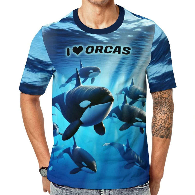 Killer Whale Orca T-Shirt - Swaggy Clothing