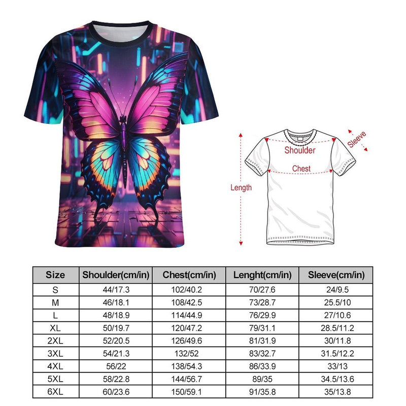 Magic Butterfly T-Shirt - Swaggy Clothing