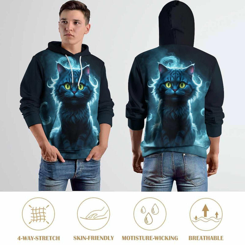 Magical Cat Hoodie - Swaggy Clothing