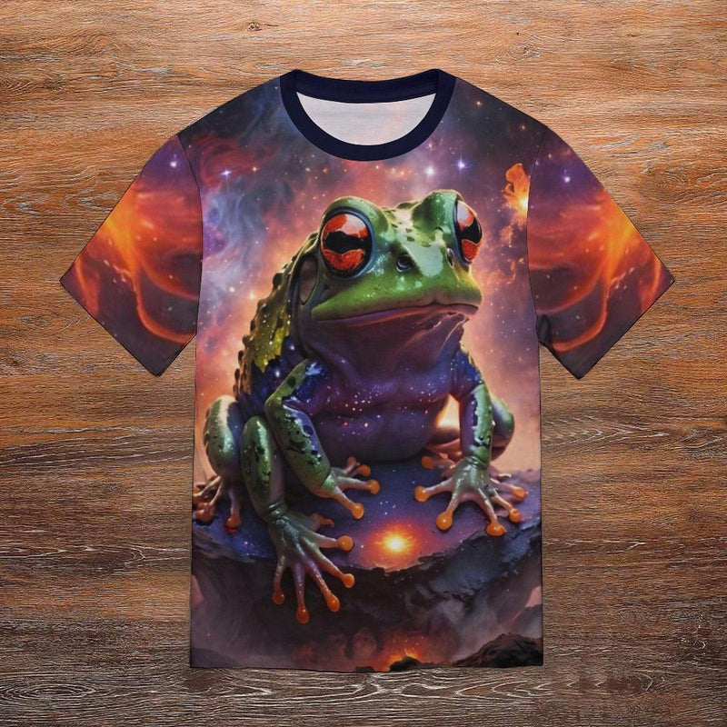 Magical Cosmic Frog T-Shirt - Swaggy Clothing