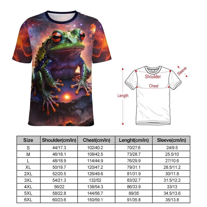 Magical Cosmic Frog T-Shirt - Swaggy Clothing