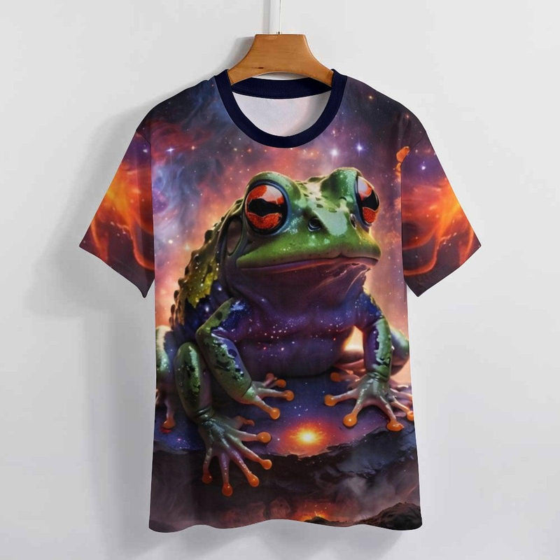 Magical Cosmic Frog T-Shirt - Swaggy Clothing