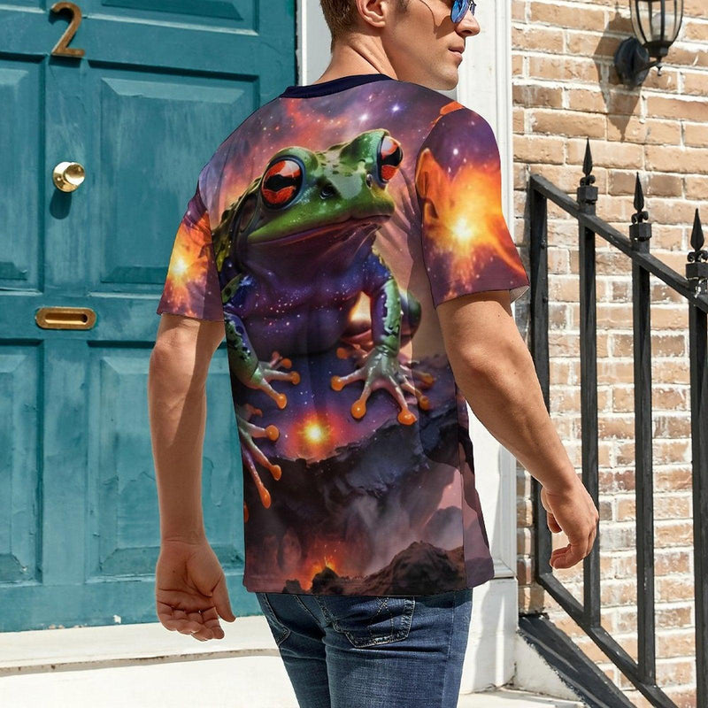 Magical Cosmic Frog T-Shirt - Swaggy Clothing