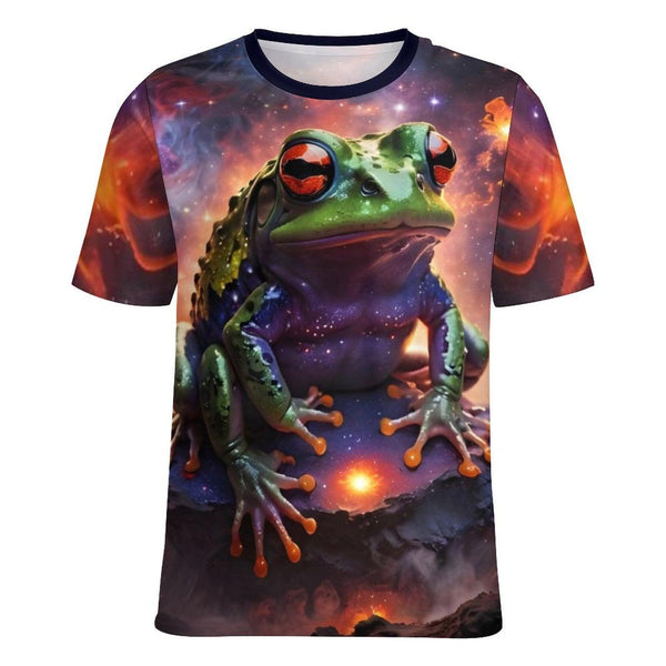 Magical Cosmic Frog T-Shirt - Swaggy Clothing