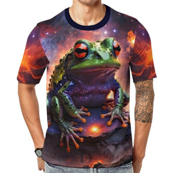 Magical Cosmic Frog T-Shirt - Swaggy Clothing