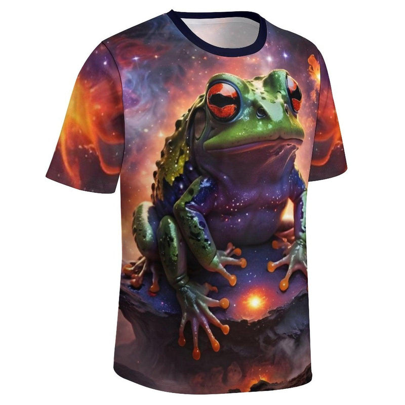 Magical Cosmic Frog T-Shirt - Swaggy Clothing