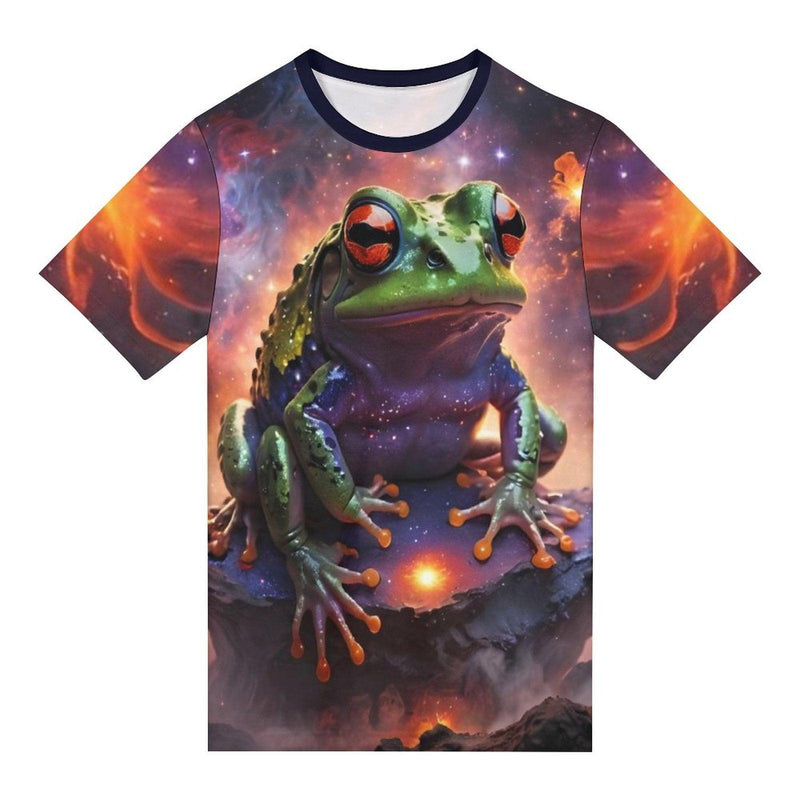 Magical Cosmic Frog T-Shirt - Swaggy Clothing