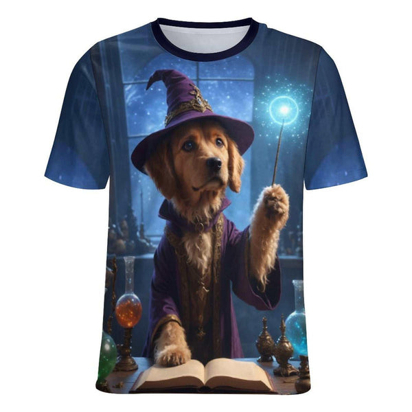 Magical - Wizard Dog T-Shirt - Swaggy Clothing