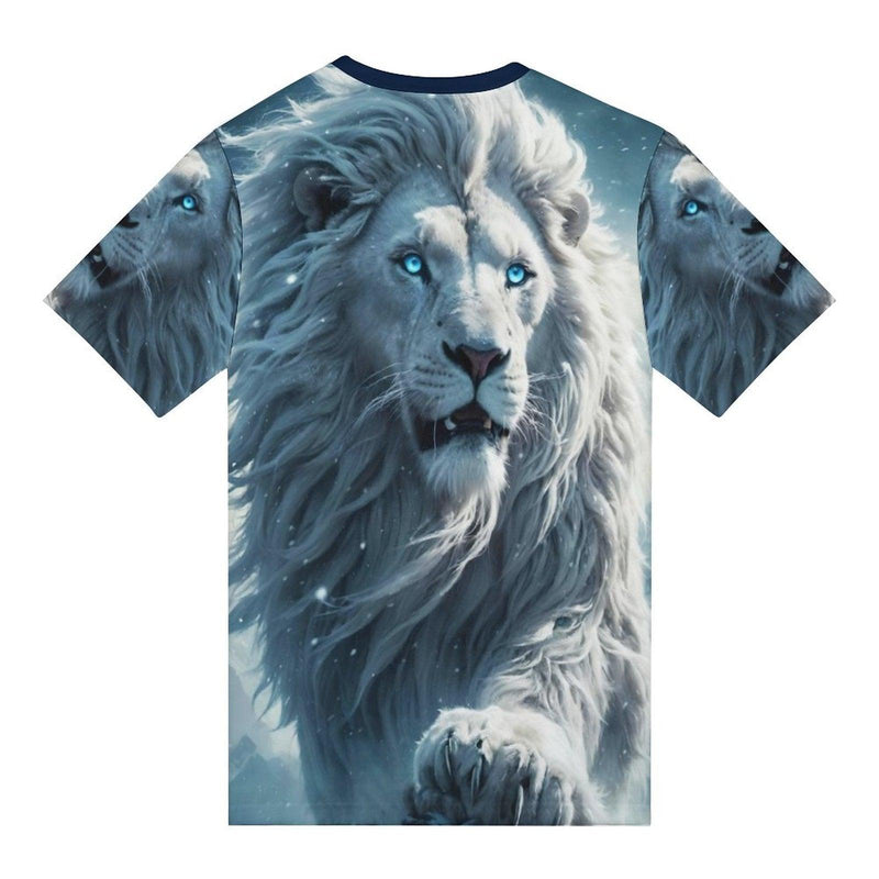 Majestic Lion Face T-Shirt - Swaggy Clothing