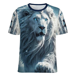 Majestic Lion Face T-Shirt - Swaggy Clothing