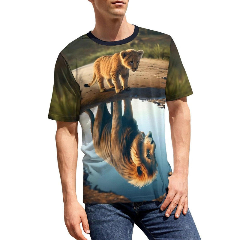 striking lion t-shirt