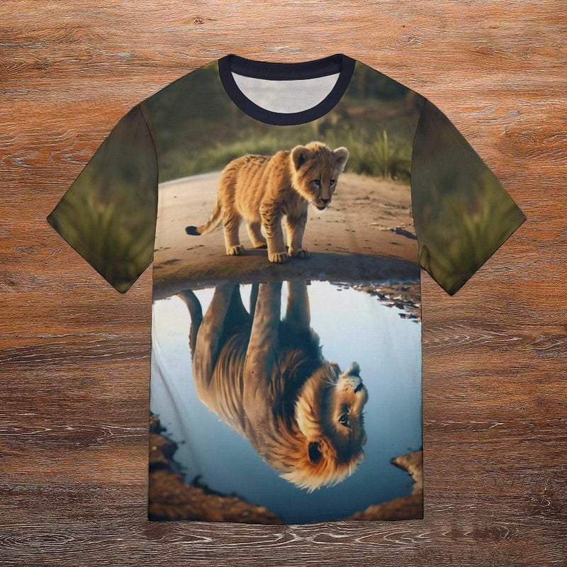 striking lion t-shirt