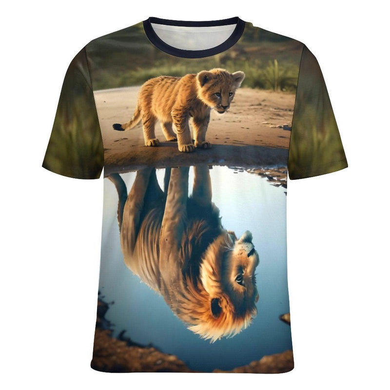 striking lion t-shirt