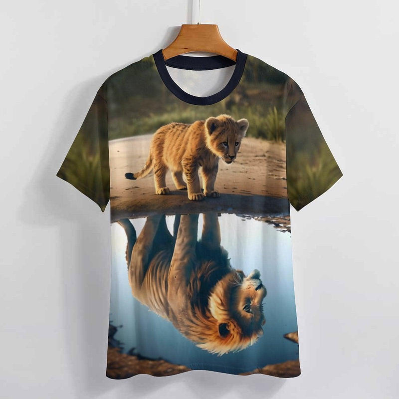 striking lion t-shirt