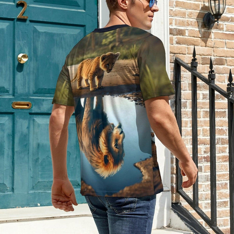 striking lion t-shirt