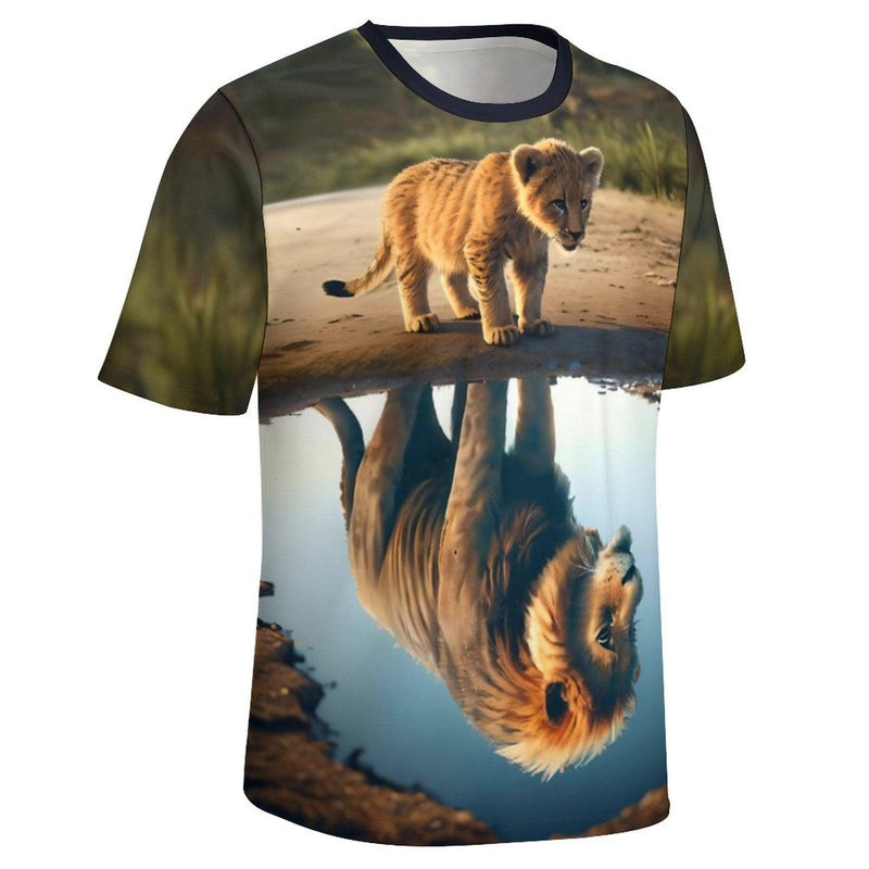 striking lion t-shirt