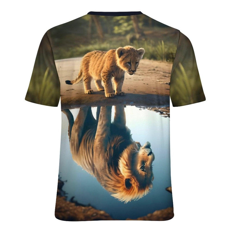 striking lion t-shirt