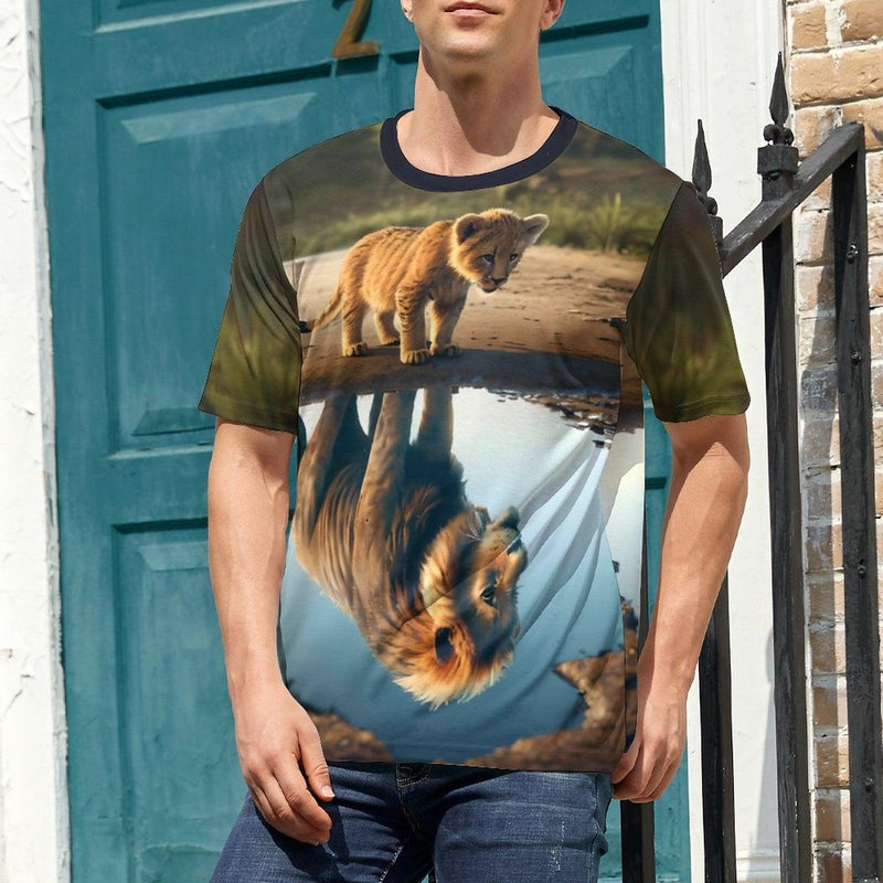 striking lion t-shirt