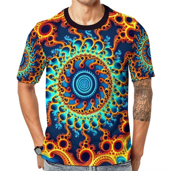 Mandelbrot Fractal T-Shirt - Swaggy Clothing