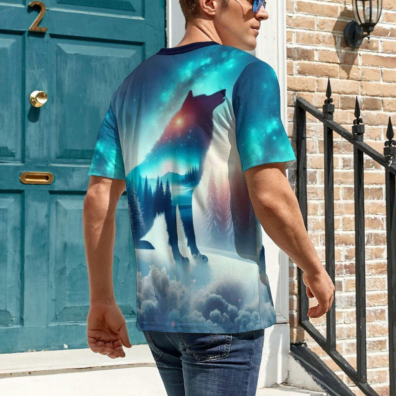 Men's Spirit Wolf T-Shirt - Swaggy Clothing