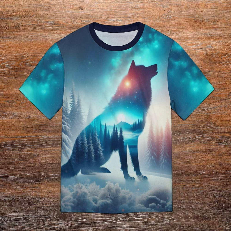 Men's Spirit Wolf T-Shirt - Swaggy Clothing