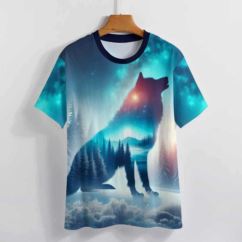 Men's Spirit Wolf T-Shirt - Swaggy Clothing