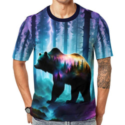 Mystical Bear T-Shirt - Swaggy Clothing