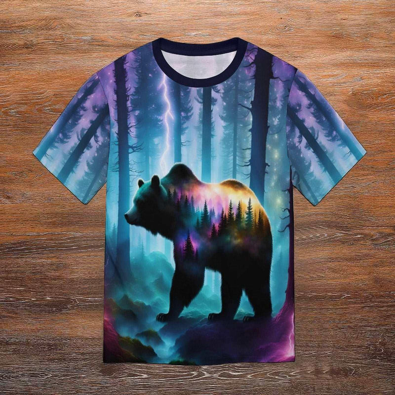 Mystical Bear T-Shirt - Swaggy Clothing