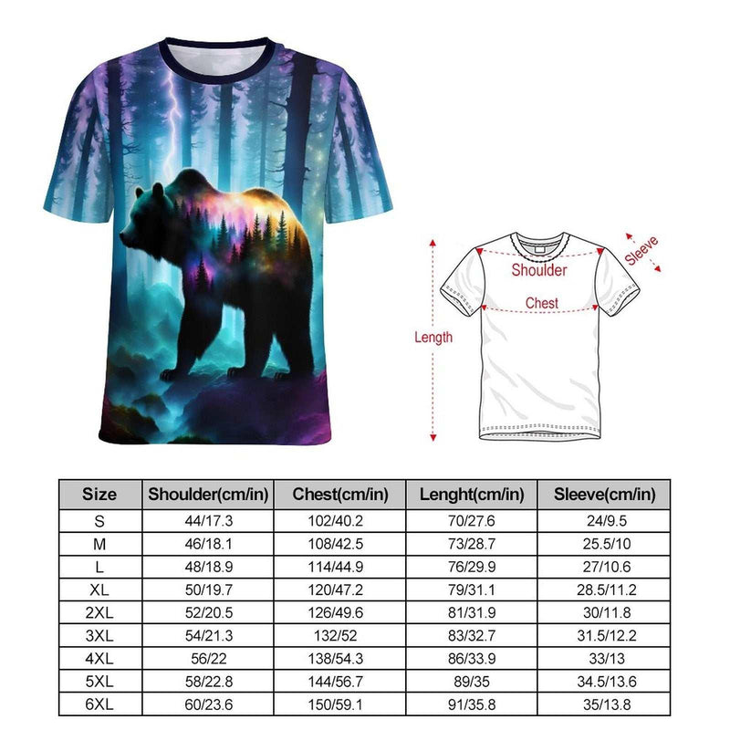 Mystical Bear T-Shirt - Swaggy Clothing