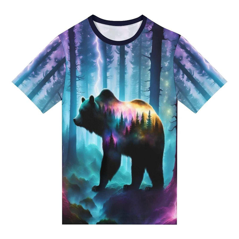 Mystical Bear T-Shirt - Swaggy Clothing