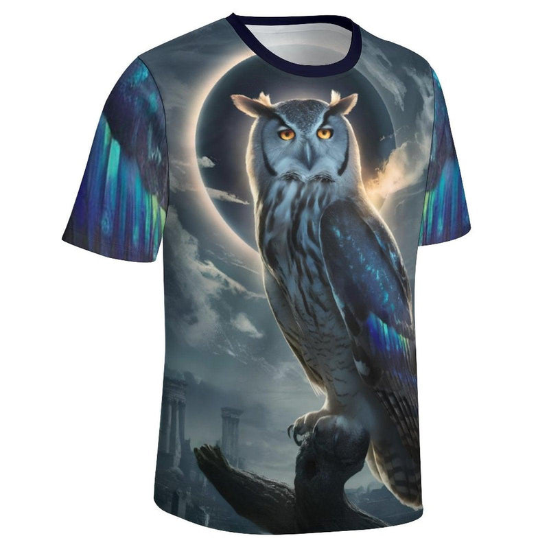 Mystical Owl Spirit Animal T-Shirt - Swaggy Clothing