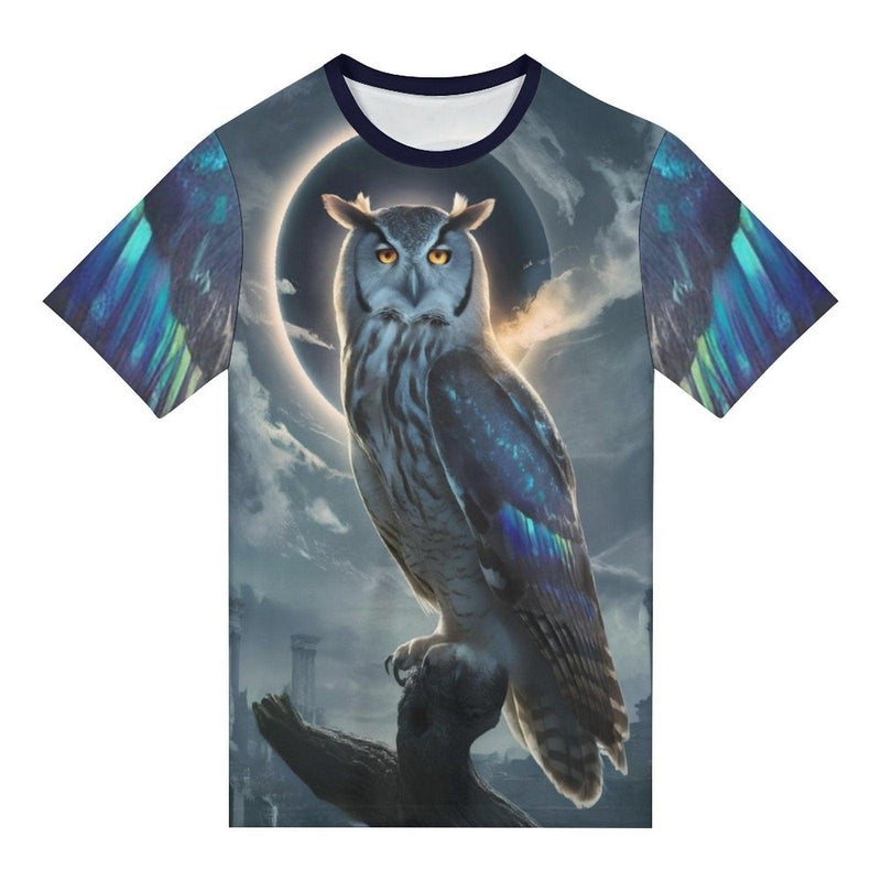 Mystical Owl Spirit Animal T-Shirt - Swaggy Clothing