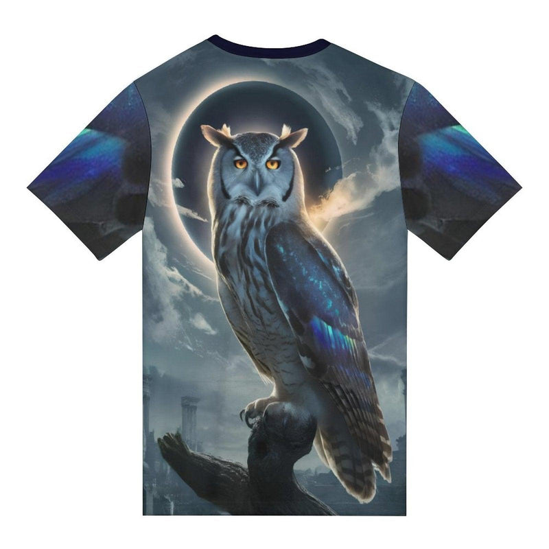 Mystical Owl Spirit Animal T-Shirt - Swaggy Clothing