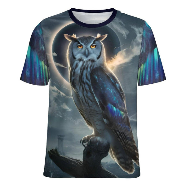 Mystical Owl Spirit Animal T-Shirt - Swaggy Clothing