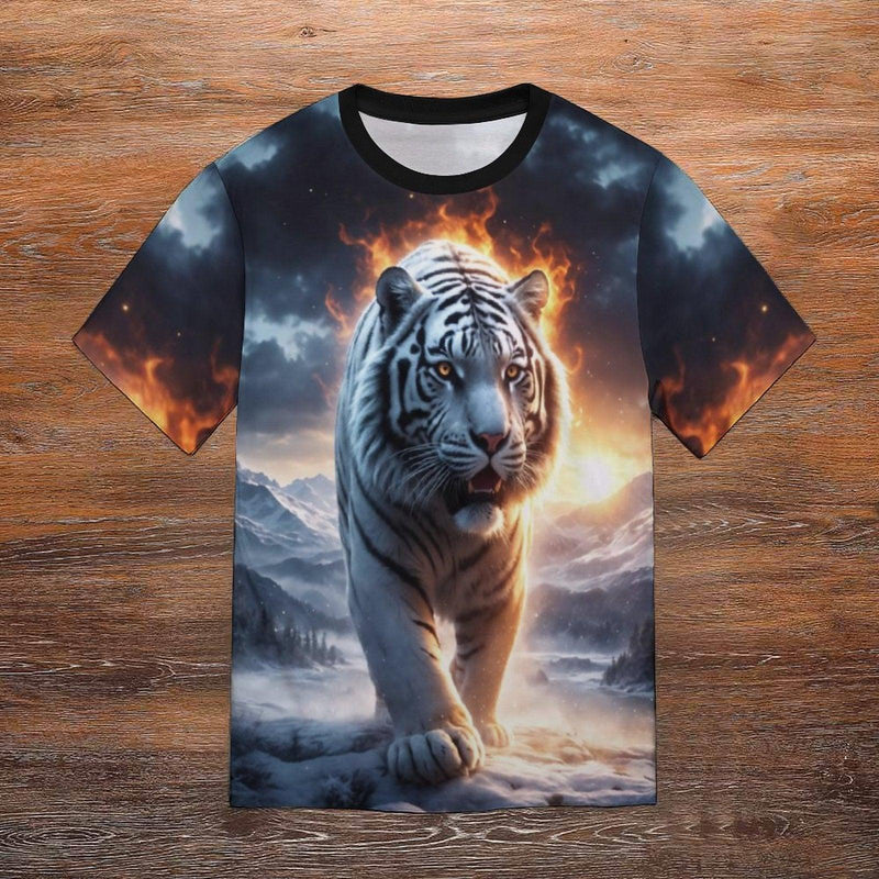 Mystical Tiger Spirit Animal T-Shirt - Swaggy Clothing