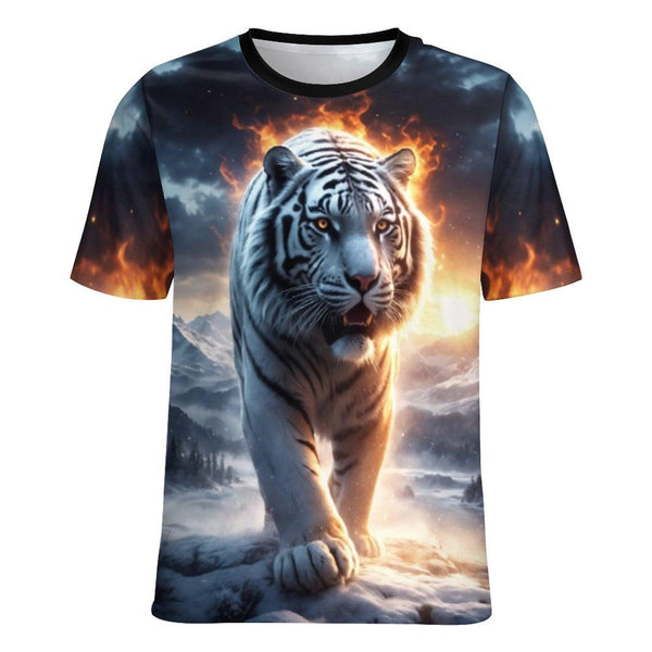 Mystical Tiger Spirit Animal T-Shirt - Swaggy Clothing