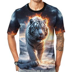 Mystical Tiger Spirit Animal T-Shirt - Swaggy Clothing