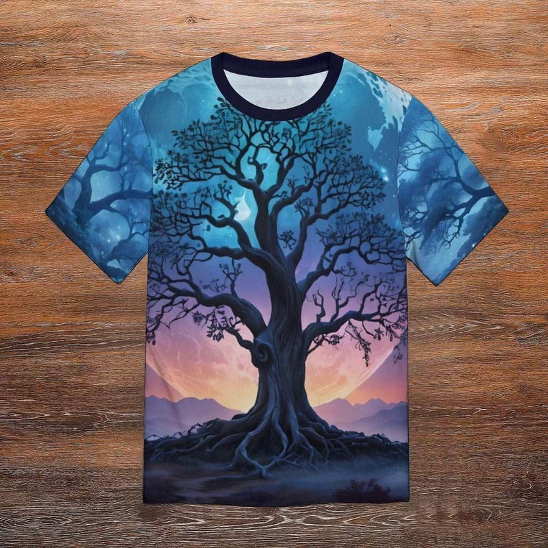 Mystical Tree of Life T-Shirt - Swaggy Clothing