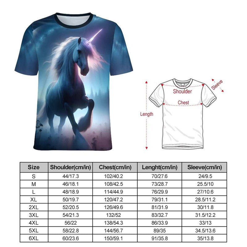 Mystical Unicorn T-Shirt - Swaggy Clothing