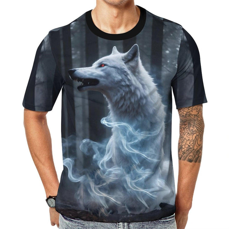 Mystical Wolf Spirit Animal T-Shirt - Swaggy Clothing