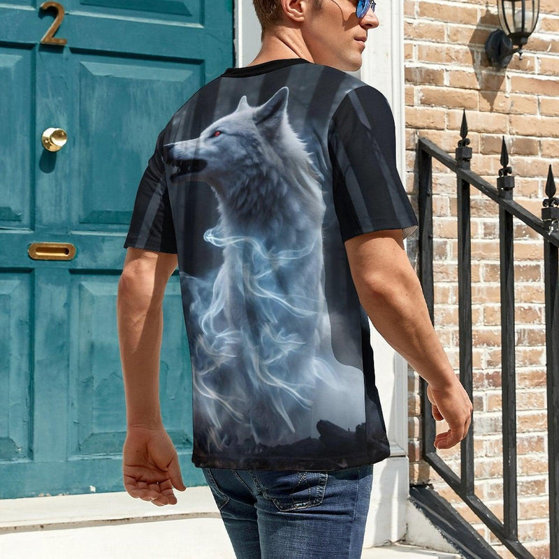 Mystical Wolf Spirit Animal T-Shirt - Swaggy Clothing