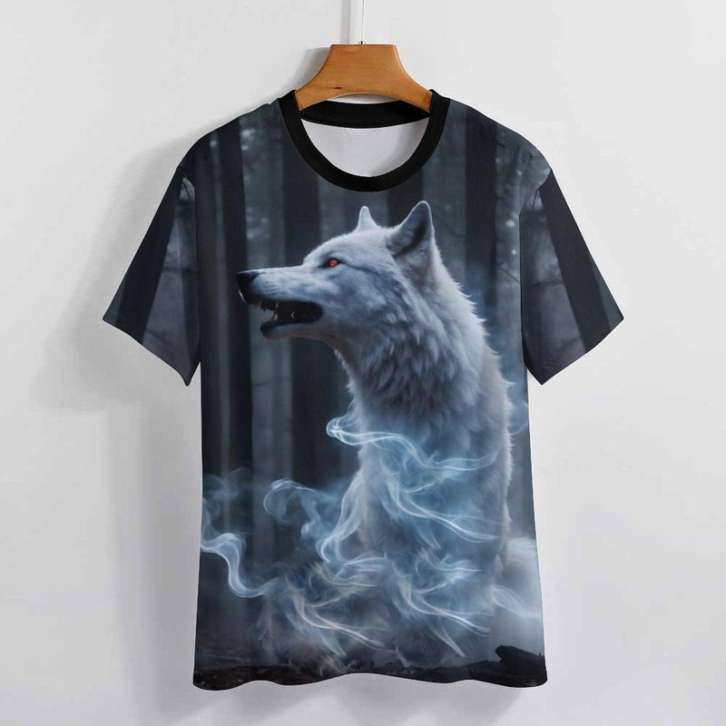 Mystical Wolf Spirit Animal T-Shirt - Swaggy Clothing