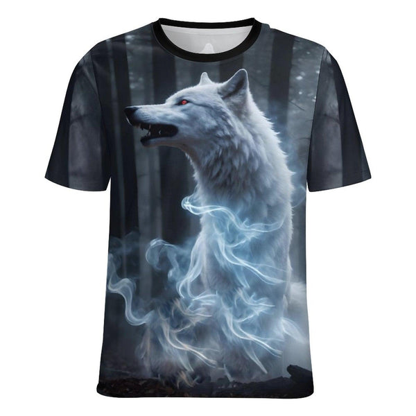 Mystical Wolf Spirit Animal T-Shirt - Swaggy Clothing