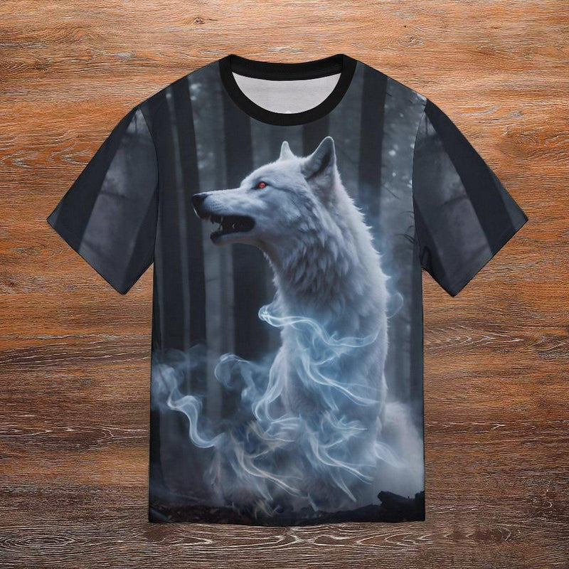 Mystical Wolf Spirit Animal T-Shirt - Swaggy Clothing