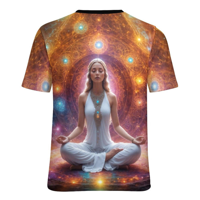 Mystical Yoga Meditation T-Shirt - Swaggy Clothing