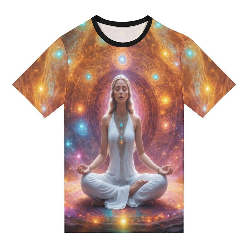 Mystical Yoga Meditation T-Shirt - Swaggy Clothing