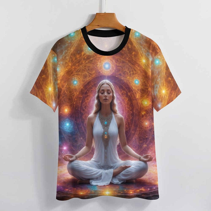 Mystical Yoga Meditation T-Shirt - Swaggy Clothing