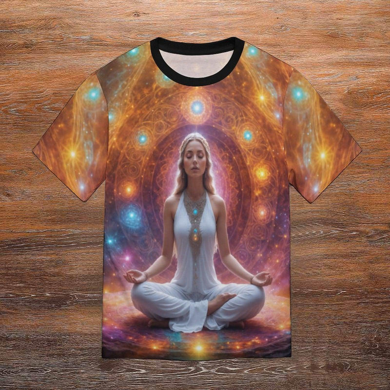 Mystical Yoga Meditation T-Shirt - Swaggy Clothing