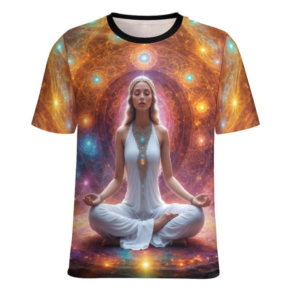 Mystical Yoga Meditation T-Shirt - Swaggy Clothing