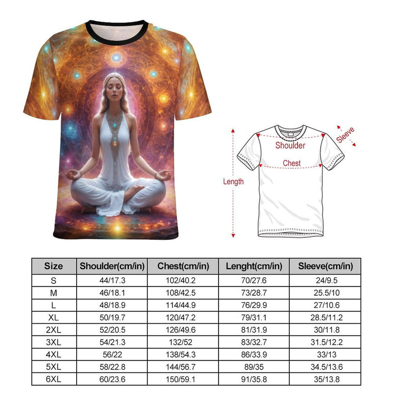 Mystical Yoga Meditation T-Shirt - Swaggy Clothing